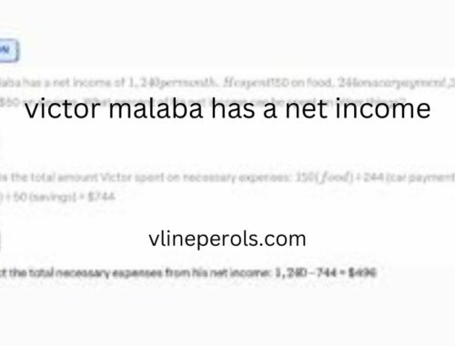 victor malaba has a net income