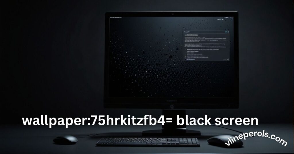 wallpaper:75hrkitzfb4= black screen